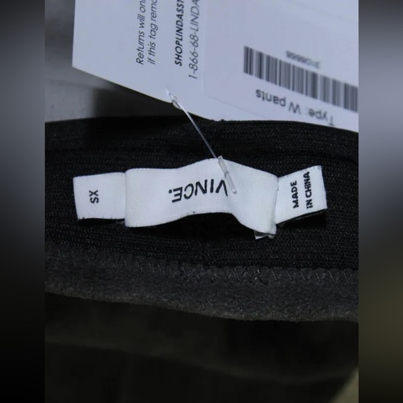 Vince Pull-on Lambskin Suede Grey Pants Size XS, Retail $995 - Picture 6 of 8